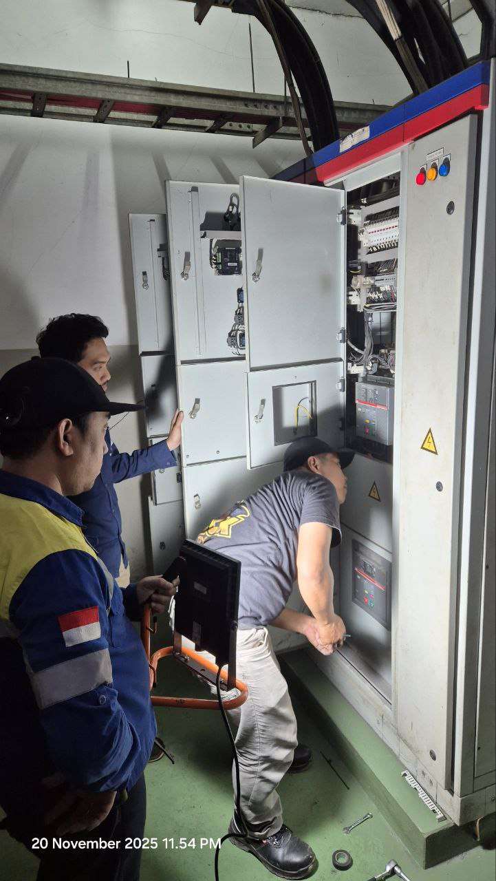 Pengecekan Visual Panel LVMDP ATS PT ALFA RETAILINDO Bekasi 2026